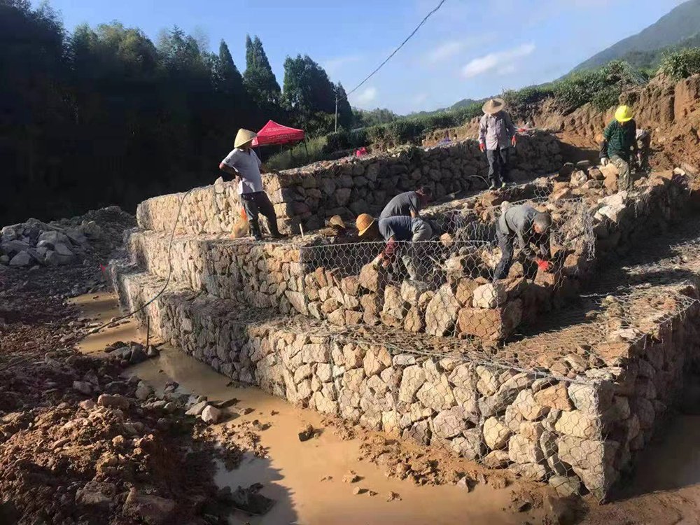 合山市水利石笼网