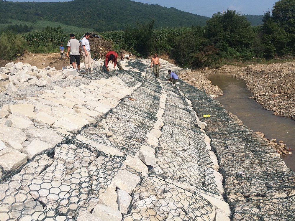 潜山市护岸石笼网